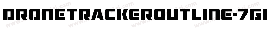DroneTrackerOutline-7gKR字体转换