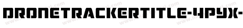 DroneTrackerTitle-4PYx字体转换