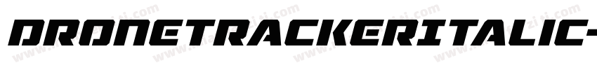 DroneTrackerItalic-KzpA字体转换