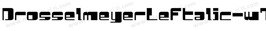 DrosselmeyerLeftalic-w7Xw字体转换