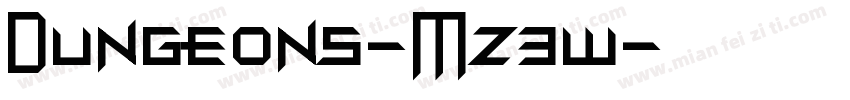 Dungeons-Mz3w字体转换