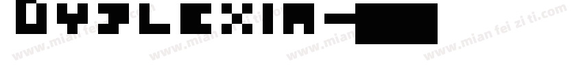 Dyslexia字体转换
