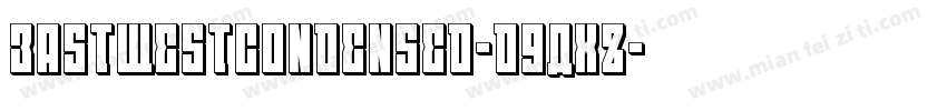 EastWestCondensed-d9AxZ字体转换
