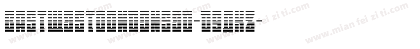 EastWestCondensed-d9AxZ字体转换