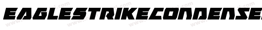 EagleStrikeCondensed-892n字体转换