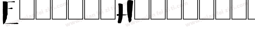 EasternHarrogate字体转换
