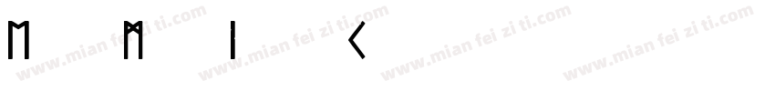 ElderMagicItalic-K6Y7字体转换