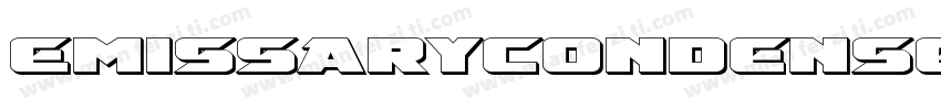 EmissaryCondensed-zzxa字体转换