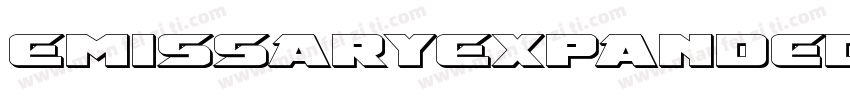 EmissaryExpandedItalic-yzJ2字体转换