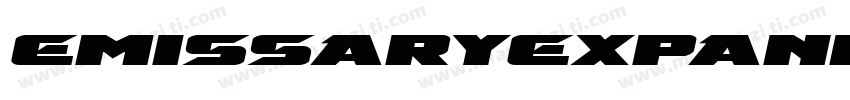 EmissaryExpandedItalic-yzJ2字体转换