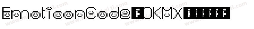 EmoticonCode-0KMX字体转换