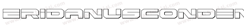 EridanusCondensed-l1BX字体转换