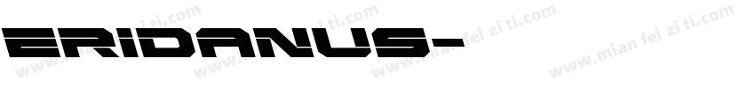 Eridanus字体转换