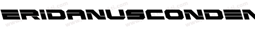 EridanusCondensed3D-nBYM字体转换