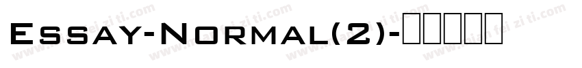 Essay-Normal(2)字体转换