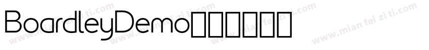 BoardleyDemo字体转换
