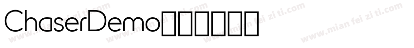 ChaserDemo字体转换