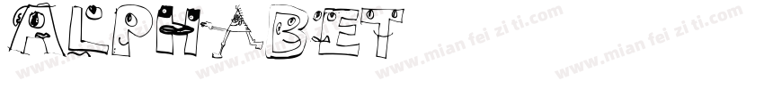 Alphabet字体转换