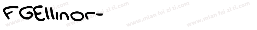 FGEllinor字体转换