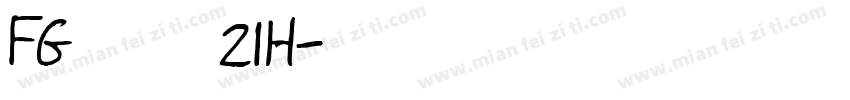 FGタカボーイ21H字体转换