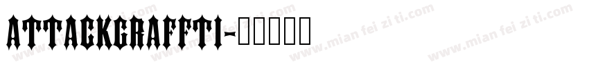 attackgraffti字体转换