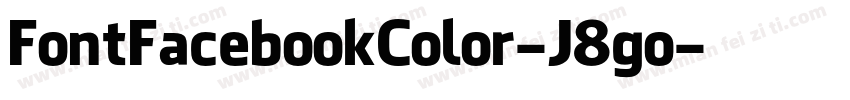 FontFacebookColor-J8go字体转换