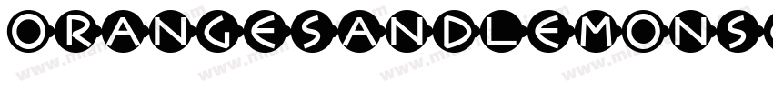 OrangesAndLemonsCaps字体转换