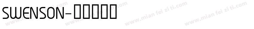 SWENSON字体转换