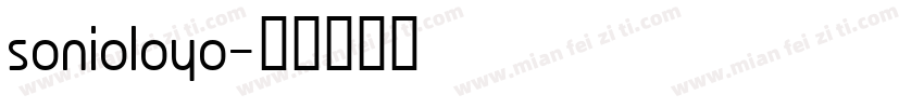 sonioloyo字体转换