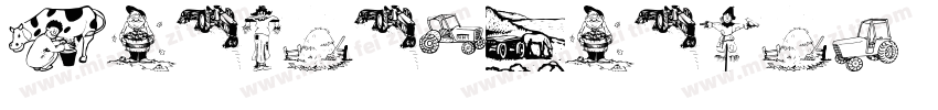 FarmersMarket字体转换