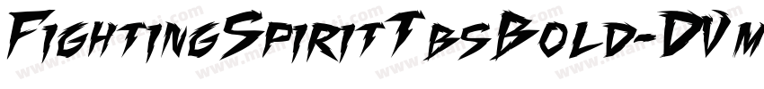 FightingSpiritTbsBold-DVmW字体转换