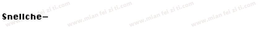 Snellche字体转换