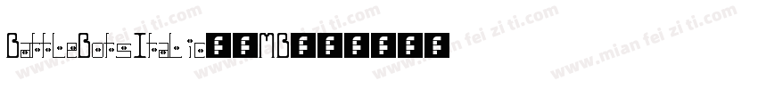 BattleBotsItalic-8MB字体转换