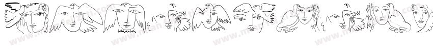 FlyingBirdsregular字体转换