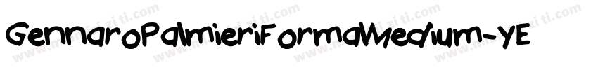 GennaroPalmieriFormalMedium-yEPM字体转换