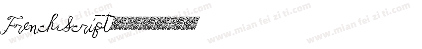 FrenchScript字体转换