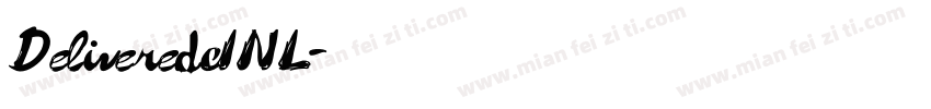 DeliveredJNL字体转换