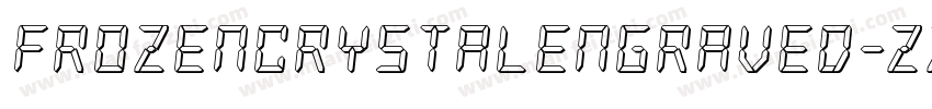 FrozenCrystalEngraved-zzva字体转换