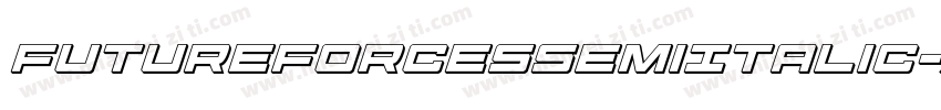 FutureForcesSemiItalic-Ar1M字体转换