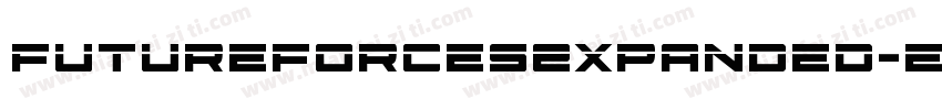 FutureForcesExpanded-eBOl字体转换