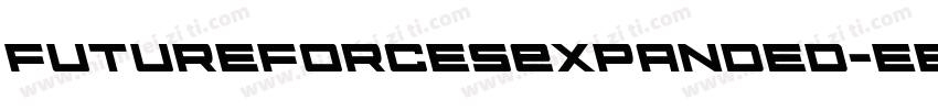 FutureForcesExpanded-eBOl字体转换