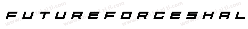 FutureForcesHalftoneItalic-EvYj字体转换