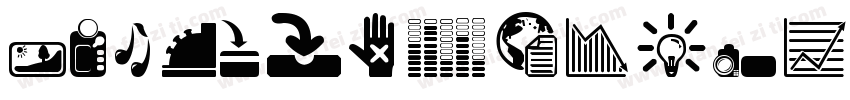 DF-LeiGaSoENG-FDC-W9字体转换
