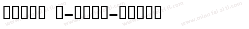 CeraROB-Bold字体转换