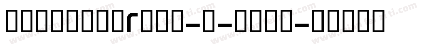 PloniMLv2AAA-D-Bold字体转换