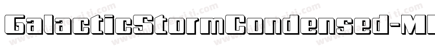 GalacticStormCondensed-MPox字体转换