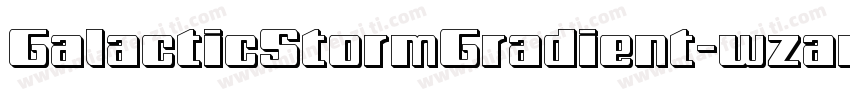 GalacticStormGradient-wzan字体转换