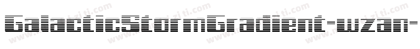 GalacticStormGradient-wzan字体转换