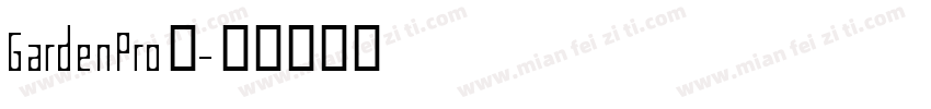 GardenPro◆字体转换