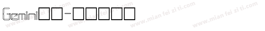 Gemini文道字体转换
